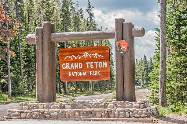 istock Grand Teton National Park Sign 538471956