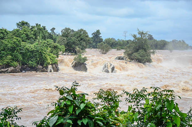 Flash flood Flash flood fast water come through 2004 indian ocean earthquake and tsunami stock pictures, royalty-free photos & images