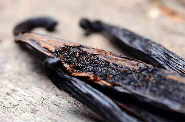 Photo of vanilla pods