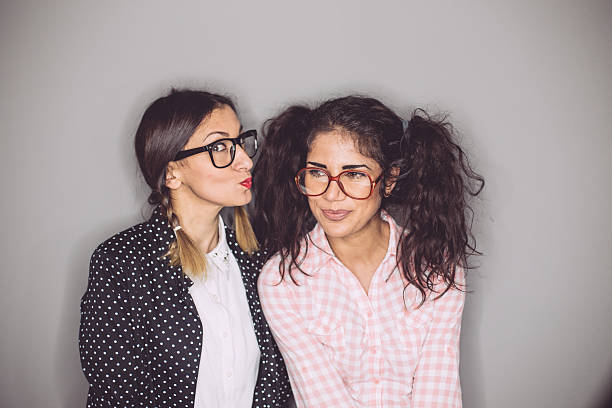 istock Adorable young dweeb girls 538481334