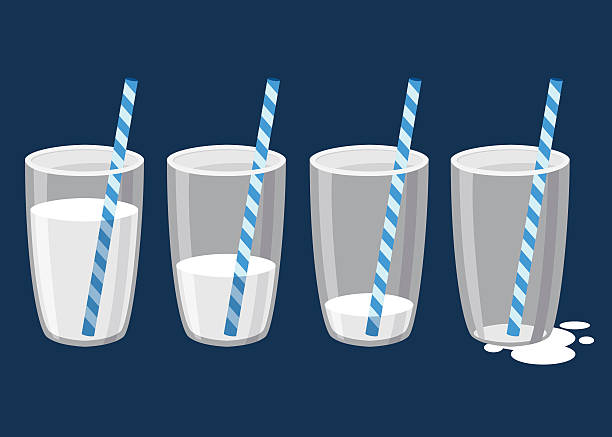 Vaso De Leche Vectores Libres de Derechos - iStock Vaso De Leche Vectores Libres de Derechos - iStock