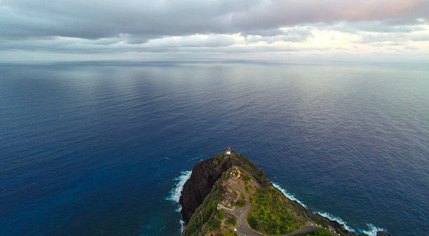 istock Aerial view of Makapuu Lighthouse 538484396