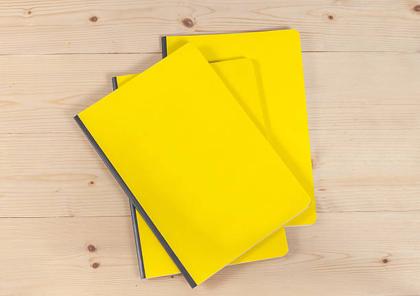 istock blank cover book on wood 538484660