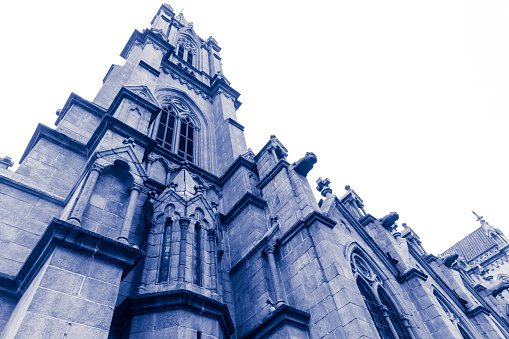 Gothic Church Architecture, taken in Shishi Sacred Heart Cathedral in Guangzhou,China