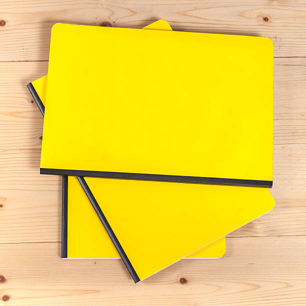 istock blank cover book on wood 538484904
