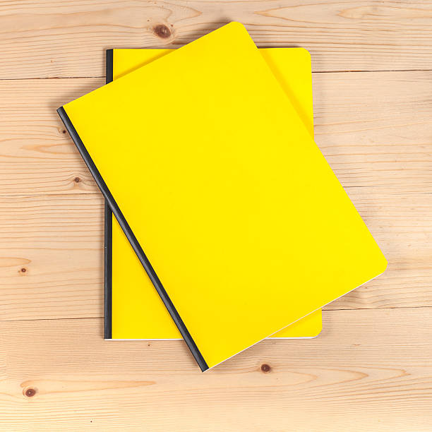 istock blank cover book on wood 538484944