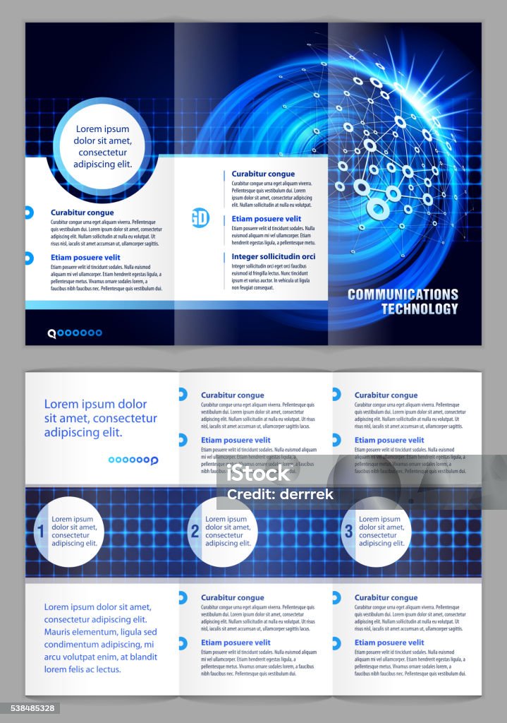 Communication Technology Graphics Design Graphic Design Template Communications Technology Stock Illustration ...