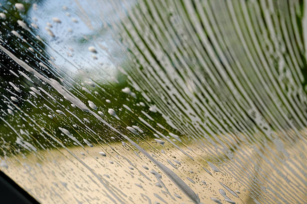 istock Mirror or glass Car Washing  (Selective focus) 538492724