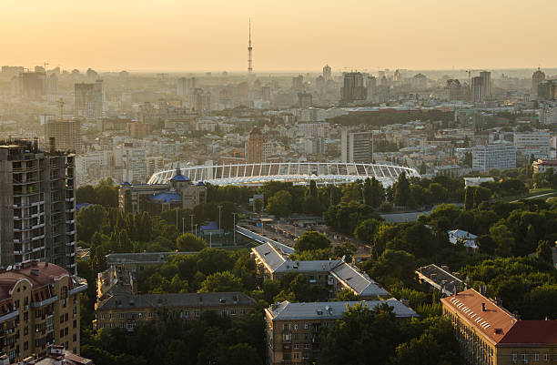 istock Sunset city center Kiev, Ukraine 538493562