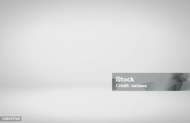 Clear Empty Photographer Studio Background Stock Photo - Download Image Now - Gray Background, Backgrounds, Color Gradient