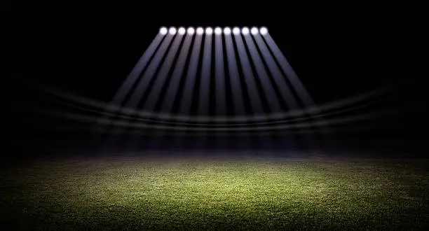 Photo of Stadium and lights