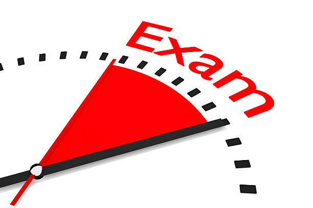 istock clock with red seconds hand area exam illustration 538503941