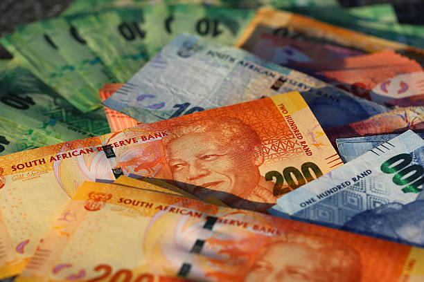 South African Currency stock photo