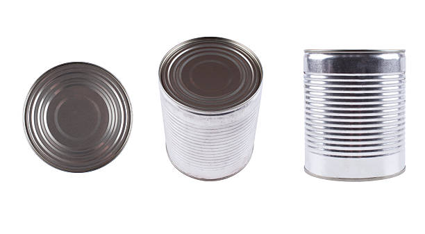 Mystery Can - Stock Image, from the top, side