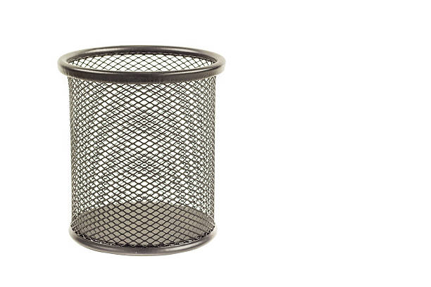 istock pen and pencils container isolated on white background 538509665