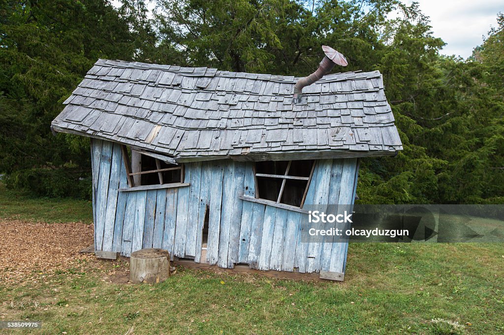 Ruined Shed Shack Stock Photo