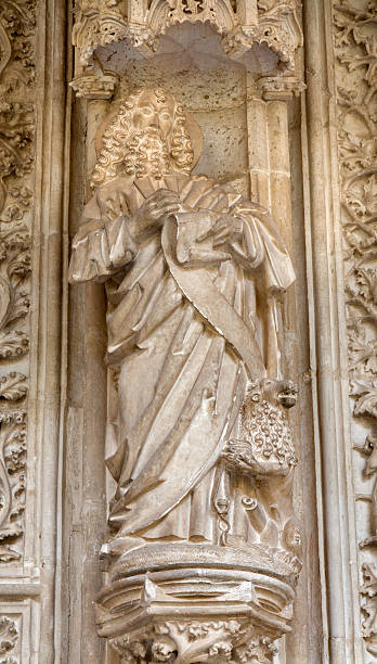 istock Toledo - Saint Mark the Evangelist statue 538511657