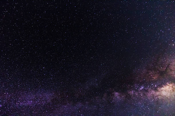 istock Stars and Milky Way Galaxy on clear dark night sky 538529517