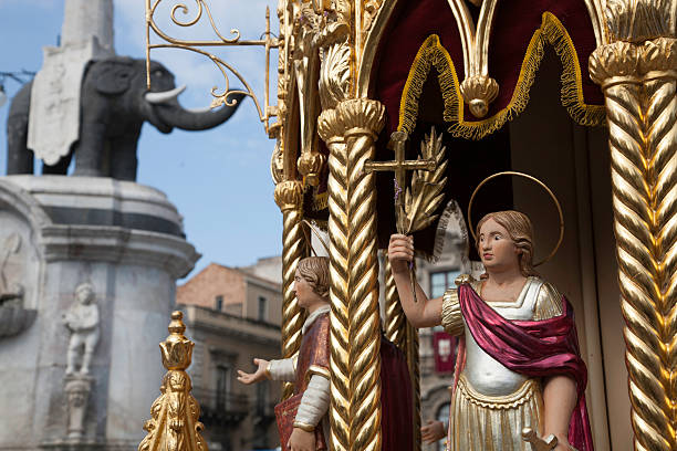 istock Feast of St. Agatha, Catania 538532499