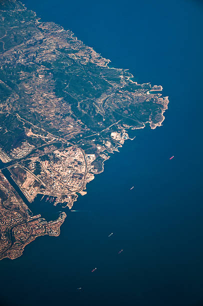 istock Idyll at the sea. aerial view 538534507