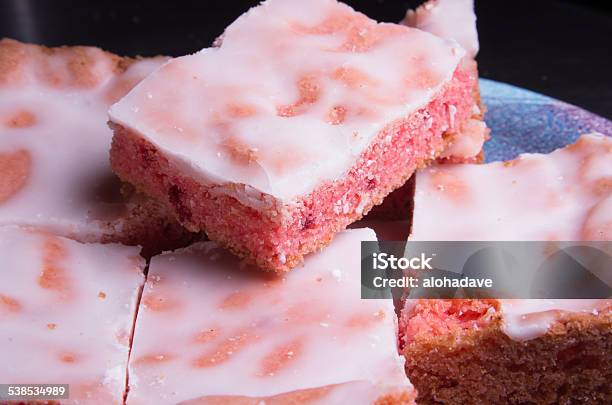Strawberry Bars Stock Photo - Download Image Now - 2015, Baked, Dessert - Sweet Food