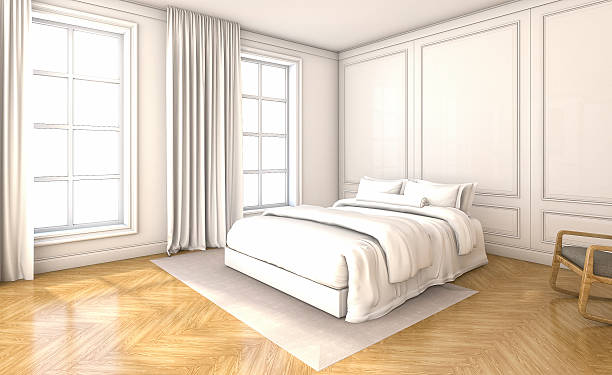 istock 3d rendering bright and beautiful bedroom in the afternoon 538558154