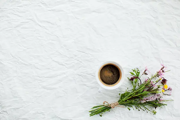 Photo of Flower flatlay