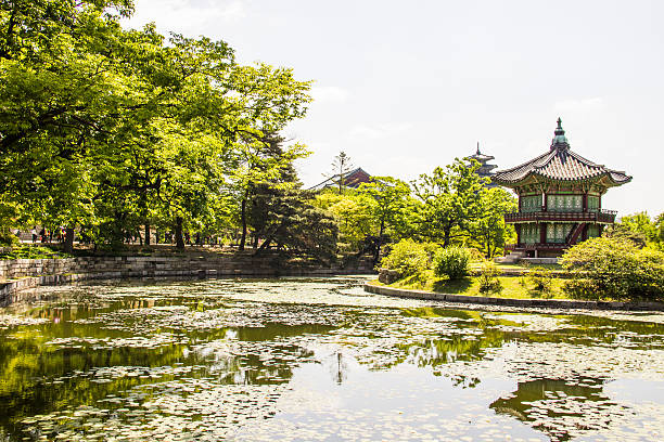istock View landscape from Emperor Kyoungbok palace 538561188