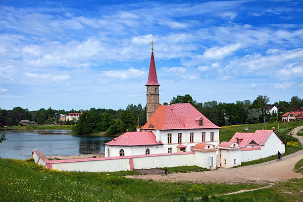 istock Priory Palace in Gatchina, Russia (built  1799) 538561691