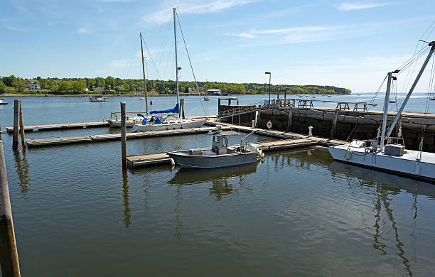 istock Harbor view at Belfast, Maine 538562700
