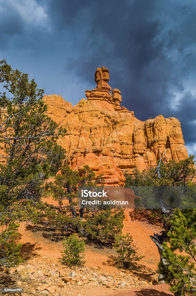 Red Canyon Red Canyon, famous Utah landmark Mountain Stock Photo