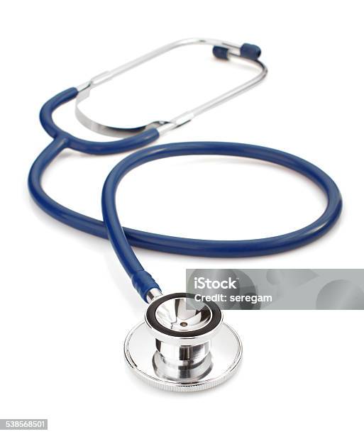 Medical Stethoscope On White Stock Photo - Download Image Now - 2015, Cut Out, Healthcare And Medicine