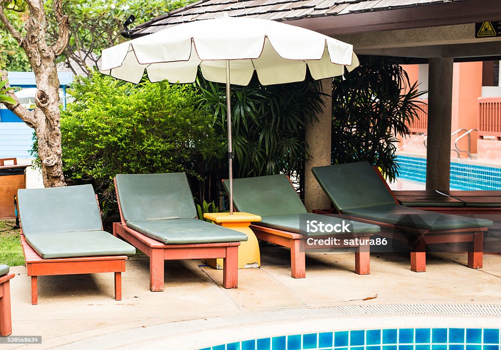 La hermosa piscina en el trópico Recurso - Foto de stock de Aire libre libre de derechos