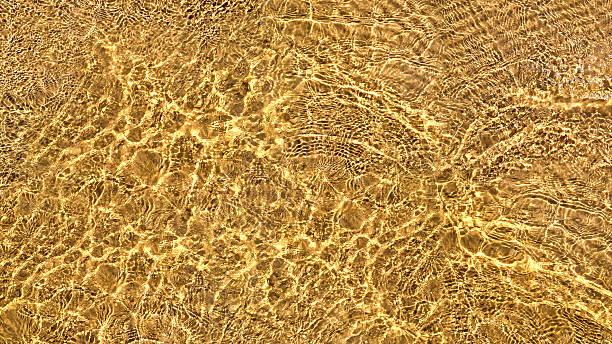 istock Shining ripples on the surface of water 538568977