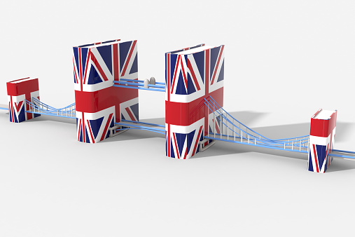 Tower Bridge 3D con libri UK
