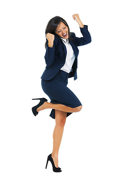 istock Excited Businesswoman 538584854