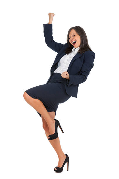 istock Excited Businesswoman 538584968