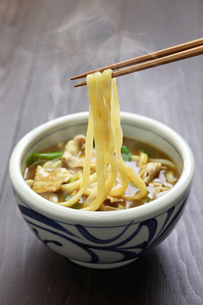 istock curry udon, japanese noodles soup dish 538586130