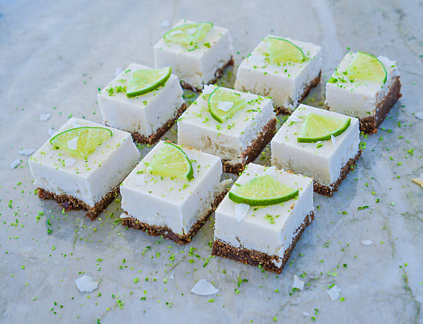istock Raw Vegan Lime Coconut Cheesecake 538588188