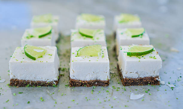 istock Raw Vegan Lime Coconut Cheesecake 538589380