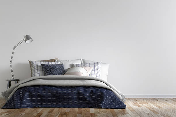 istock Modern urban bedroom with decoration 538591512