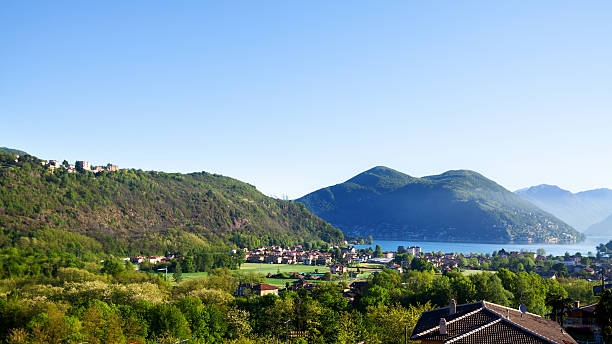 istock Porto Ceresio and lake Lugano 538592398