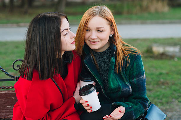 istock Two girls with gadget 538593946