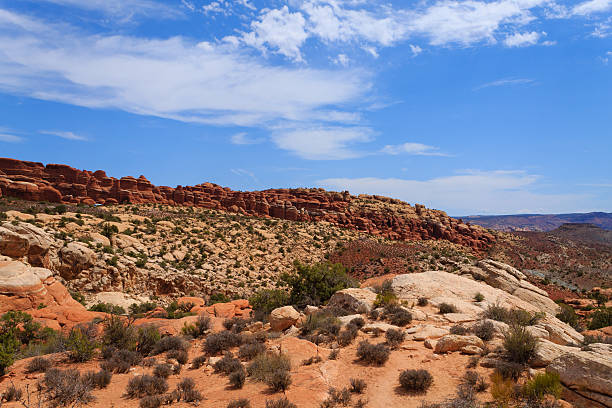 istock Panorama from Arches National Park, Utah. USA 538595548