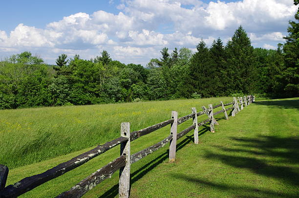 Farm campos - foto de stock