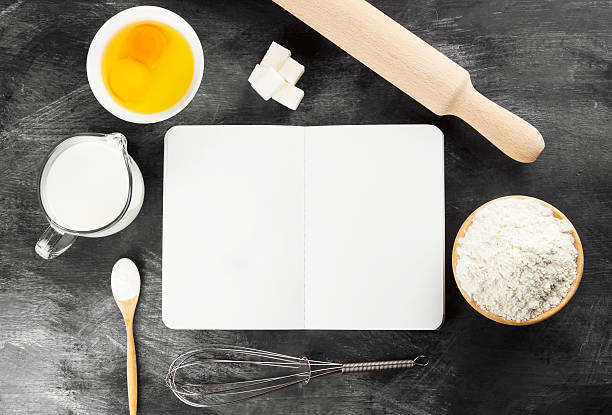 istock Ingredients for pastries: flour, eggs, milk 538596852