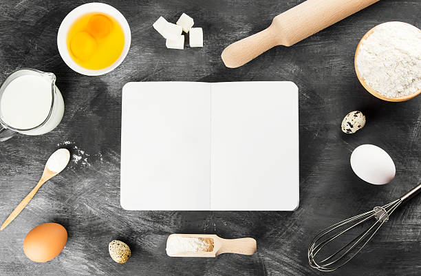 istock Ingredients for pastries: flour, eggs, milk 538597378