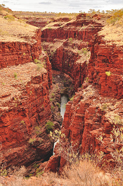 istock Karijini national park river canyon 538600952
