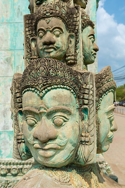 istock Khmer statue in temple in Siem Reap, Cambodia 538603120