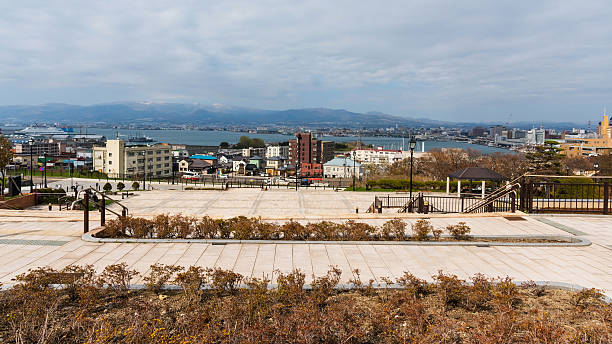 istock Motomachi park with Hakodate cityscape view 538605046